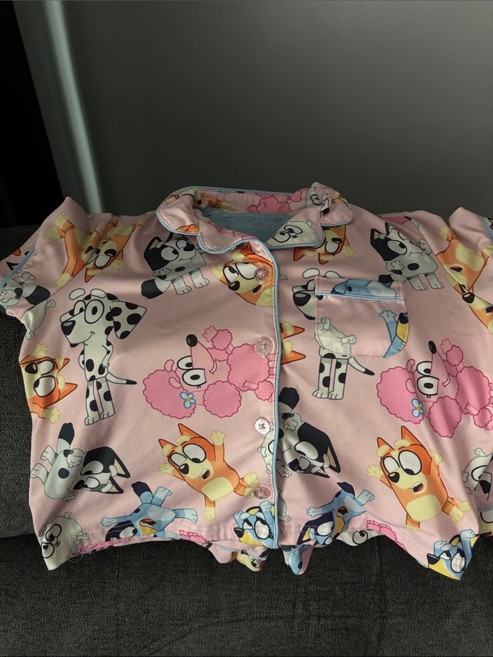 Girls' Bluey pajama set
